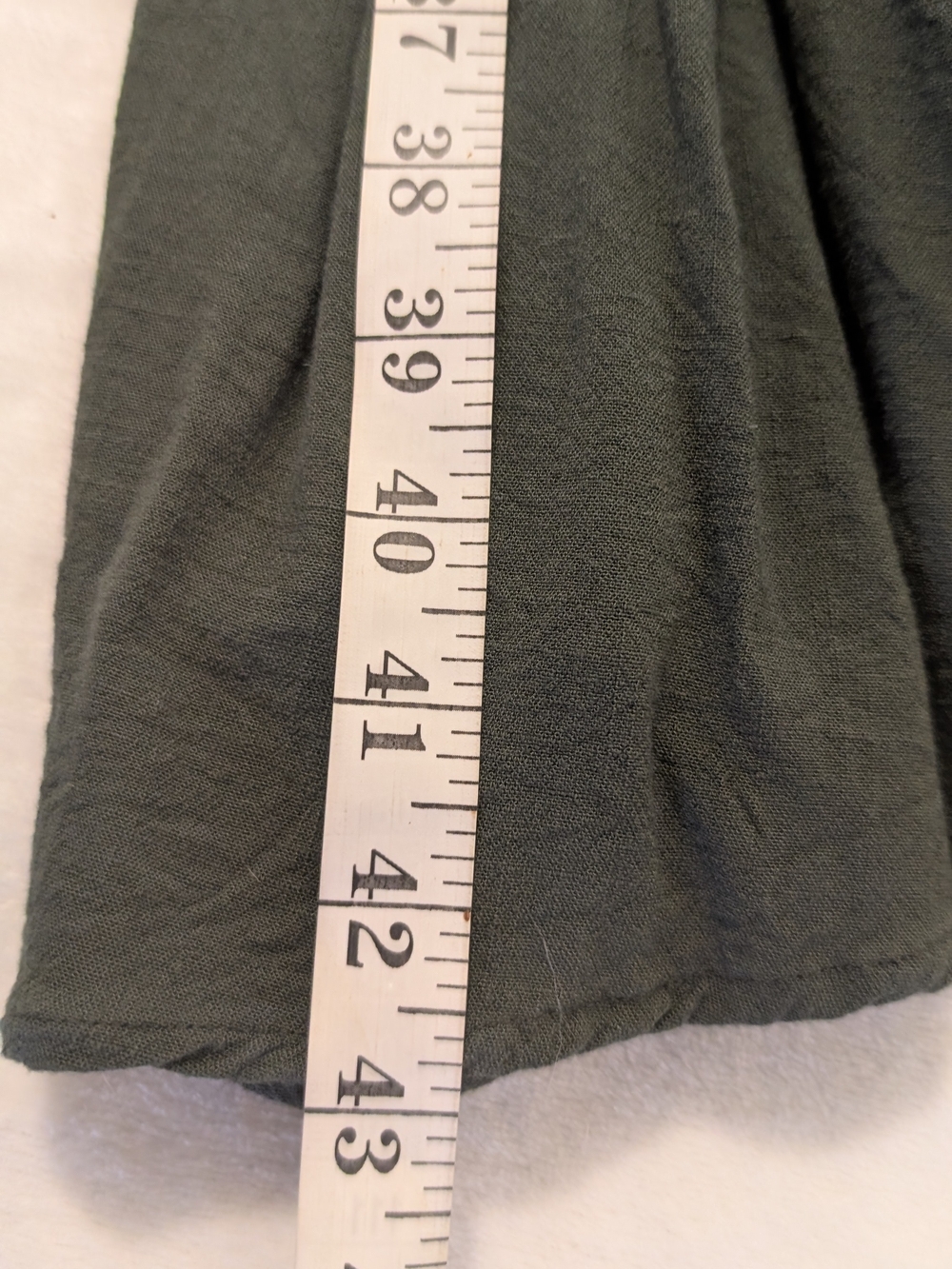 Torrid Size 2X (2) Olive Green Button Bodice Strappy Maxi Dress - Picture 11 of 11